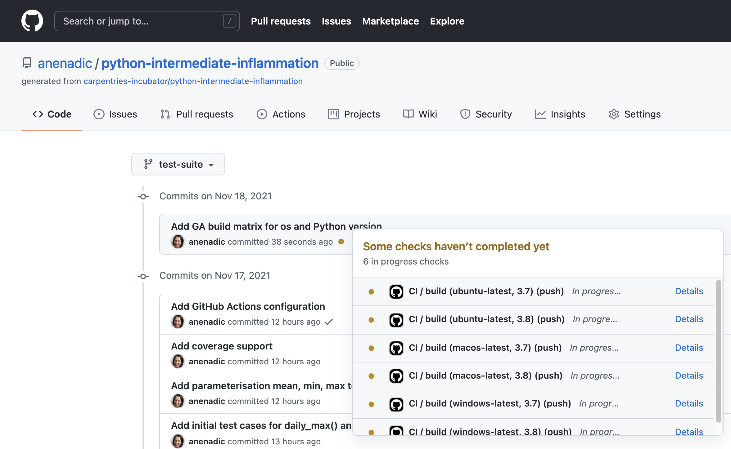 Continuous Integration with GitHub Actions - Build Matrix